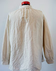 The 2 Monkeys (ザ・トゥーモンキーズ) コットンリネン・長袖シャツ TM81130 "Artisan Shirts (アルチザンシャツ)" アッシュ