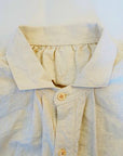 The 2 Monkeys (ザ・トゥーモンキーズ) コットンリネン・長袖シャツ TM81130 "Artisan Shirts (アルチザンシャツ)" アッシュ