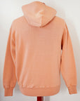 DUBBLE WORKS (ダブルワークス) 吊編みスウェットパーカー 86002 "LOOP WHEEL SWEAT HOODIE" サーモンピンク