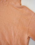 DUBBLE WORKS (ダブルワークス) 吊編みスウェットパーカー 86002 "LOOP WHEEL SWEAT HOODIE" サーモンピンク