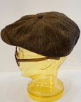 Dapper's (ダッパーズ) ウールコットンサージ・キャスケット 1682 "MW Special Casquette" オリーブブラウンサージ