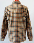 Dapper's (ダッパーズ) ウール・ワークシャツ 1674 "Plaid Check Woolen Work Shirts" ベージュチェック
