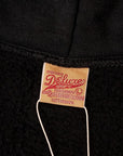 DELUXEWARE (デラックスウエア) フルジップ・スウェットパーカー SPZ-00 "FULLZIP PARKA PLAIN" コアブラック