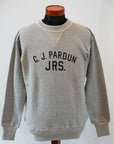 WARE HOUSE (ウエアハウス) スウェット 403 "C.J.PARDUN" 杢グレー