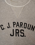 WARE HOUSE (ウエアハウス) スウェット 403 "C.J.PARDUN" 杢グレー