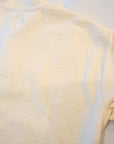 DALEE'S (ダリーズ) 6分袖ヘンリーネックTシャツ "Rail Nit.C (レイルニット.C)" ...RAIL ROAD KNIT ナチュラル