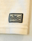 DALEE'S (ダリーズ) 6分袖ヘンリーネックTシャツ "Rail Nit.C (レイルニット.C)" ...RAIL ROAD KNIT ナチュラル