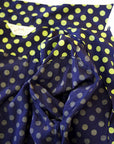 STAR OF HOLLYWOOD (スターオブハリウッド) 長袖オープンシャツ SH29315 "POLKA DOT" ネイビー