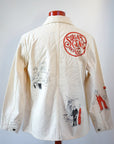 SUGAR CANE (シュガーケーン) 9oz.ツイル・ワークコート SC15506 "1920's CARTOON WORK COAT" ナチュラル・ワンウォッシュ