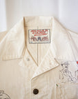 SUGAR CANE (シュガーケーン) 9oz.ツイル・ワークコート SC15506 "1920's CARTOON WORK COAT" ナチュラル・ワンウォッシュ
