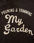 UES (ウエス) 半袖Tシャツ 652411 "MY GARDEN" ブラック