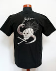TAILOR TOYO (テーラー東洋) スカTシャツ TT79393 "SKULL & SNAKE" ブラック