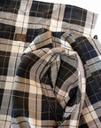 DELUXEWARE (デラックスウエア) 半袖レーヨンシャツ RCS-04S "RAYON DUCK SHIRT" モノクローム
