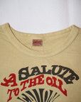 DELUXEWARE (デラックスウエア) 半袖Tシャツ MT-2401 "SALUTE" 60イエロー