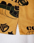 SUN SURF (サンサーフ) 半袖オープンシャツ SS39279 "ARMY VEHICLE" カーキ