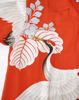 SUN SURF Special Edition (サンサーフ・スペシャルエディション) 半袖ハワイアンシャツ SS39277 "CRANE FLY AWAY" レッド