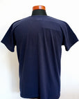 Dapper's (ダッパーズ) 半袖Tシャツ 1700 Military Crew Neck Tee Standard Sewing Model "U.S.NAVAL USN" ネイビー/アイボリー