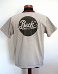 DELUXEWARE (デラックスウエア) 半袖Tシャツ DXT-2404 "BECK" アッシュグレー