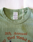 WARE HOUSE (ウエアハウス) セコハンTシャツ 4064 "GREAT BED ROAD RALLY" ペールグリーン
