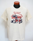 WARE HOUSE (ウエアハウス) セコハンTシャツ 4064 "GREAT BED ROAD RALLY" クリーム