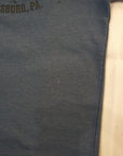 Pherrow's (フェローズ) 裏毛長袖Tシャツ 24W-PMCT1 ブルー×グレー