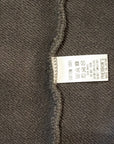 Pherrow's (フェローズ) 裏毛長袖Tシャツ 24W-PMCT1 グレー×S.ブラック