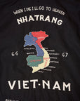 TAILOR TOYO (テーラー東洋) コットンレーヨン・ベトナムジャケット TT15547 "VIETNAM MAP (AGING MODEL)" ブラック