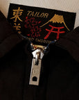 TAILOR TOYO (テーラー東洋) コットンレーヨン・ベトナムジャケット TT15547 "VIETNAM MAP (AGING MODEL)" ブラック