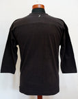 WARE HOUSE (ウエアハウス) 7分袖フットボールTシャツ 4063 "BERKLEY HIGH" スミクロ