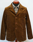 Dapper's (ダッパーズ) ワークテーラードジャケット 1744 "Classical 3Button Work Tailored Jacket" キャメル