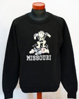 Dapper's (ダッパーズ) フロッキースウェット 1736 "MISSOURI" ブラック