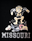 Dapper's (ダッパーズ) フロッキースウェット 1736 "MISSOURI" ブラック