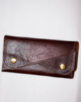 Dapper's (ダッパーズ) ダブルフラップウォレット 1719 "Horsehide Double Flap Wallet" ブラウン