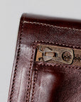 Dapper's (ダッパーズ) ダブルフラップウォレット 1719 "Horsehide Double Flap Wallet" ブラウン