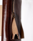 Dapper's (ダッパーズ) ダブルフラップウォレット 1719 "Horsehide Double Flap Wallet" ブラウン
