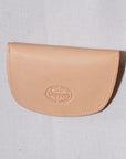Dapper's (ダッパーズ) ダブルフラップコインケース 1720 "Horsehide Double Flap Oval Coin Wallet" ナチュラル
