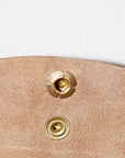 Dapper's (ダッパーズ) ダブルフラップコインケース 1720 "Horsehide Double Flap Oval Coin Wallet" ブラウン