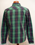 JELADO (ジェラード) ヘヴィーネルシャツ (ショート丈) JP02125 "Unionworkers Shirts (ユニオンワーカーズシャツ)" アボガド