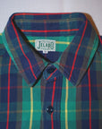 JELADO (ジェラード) ヘヴィーネルシャツ (ショート丈) JP02125 "Unionworkers Shirts (ユニオンワーカーズシャツ)" アボガド