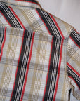 JELADO (ジェラード) ヘヴィーネルシャツ (ショート丈) JP02125 "Unionworkers Shirts (ユニオンワーカーズシャツ)" ラテ