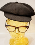 Dapper's (ダッパーズ) キャスケット 1756 "Classical Casquette TypeA" ブラック・プリントコーデュロイ