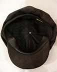 Dapper's (ダッパーズ) キャスケット 1756 "Classical Casquette TypeA" ブラック・プリントコーデュロイ