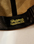 Dapper's (ダッパーズ) レザー・ワークキャップ 1741 "40’s Style Horsehide Leather Work Cap" ブラウン