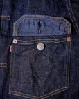 DELUXE WARE (デラックスウエア) ジージャン 1949XJ "VINTAGE FIRST JACKET" インディゴ・ワンウォッシュ