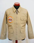 Pherrow's (フェローズ) サマーフライトジャケット 25S-M-421a-Deco ベージュ
