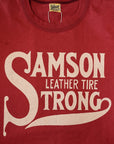 DELUXEWARE (デラックスウエア) 半袖Tシャツ SDTS-2501 "SAMSON" ダークレッド