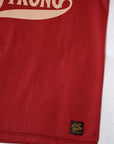 DELUXEWARE (デラックスウエア) 半袖Tシャツ SDTS-2501 "SAMSON" ダークレッド