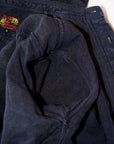 The 2 Monkeys (ザ・トゥーモンキーズ) リネン・ワークジャケット TM02454 "French Work Blouse (フレンチワークブラウス)" ブルーブラック