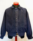The 2 Monkeys (ザ・トゥーモンキーズ) リネン・ワークジャケット TM02454 "French Work Blouse (フレンチワークブラウス)" ブルーブラック