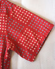 STAR OF HOLLYWOOD (スターオブハリウッド) 半袖オープンシャツ SH39495 "POLKA DOT" レッド